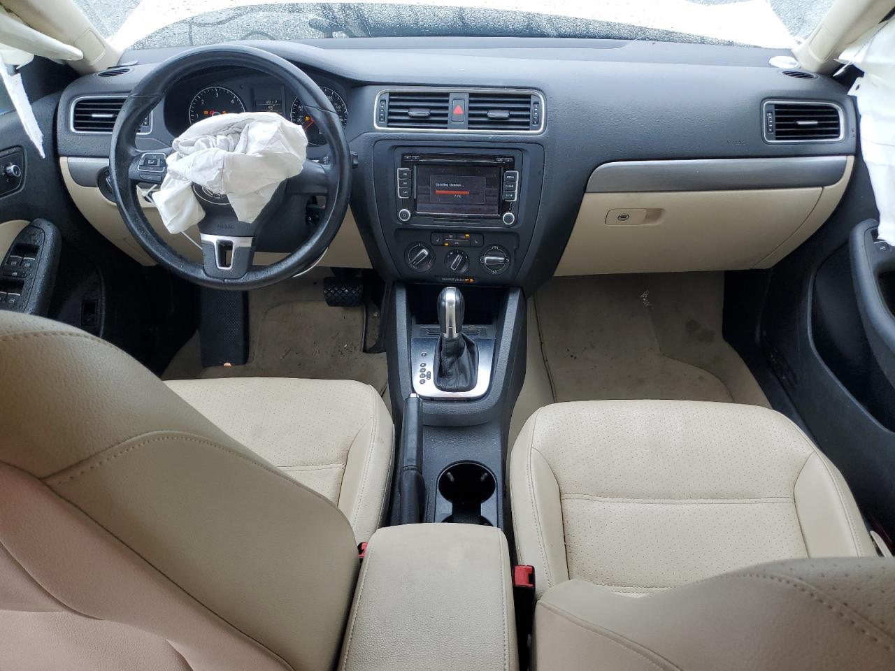 2014 Volkswagen Jetta VIN 3VWLL7AJXEM350158 Copart auction photo, front end / mechanical damage thumbnail 8