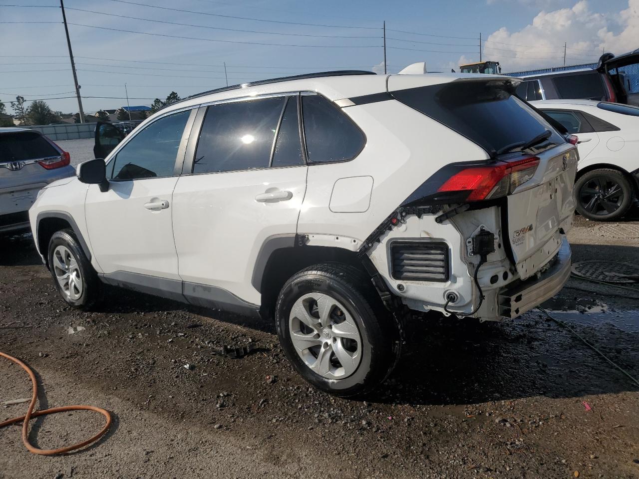 2021 Toyota RAV 4 VIN 2T3K1RFV7MC165656 Copart auction photo, rear end damage thumbnail 2