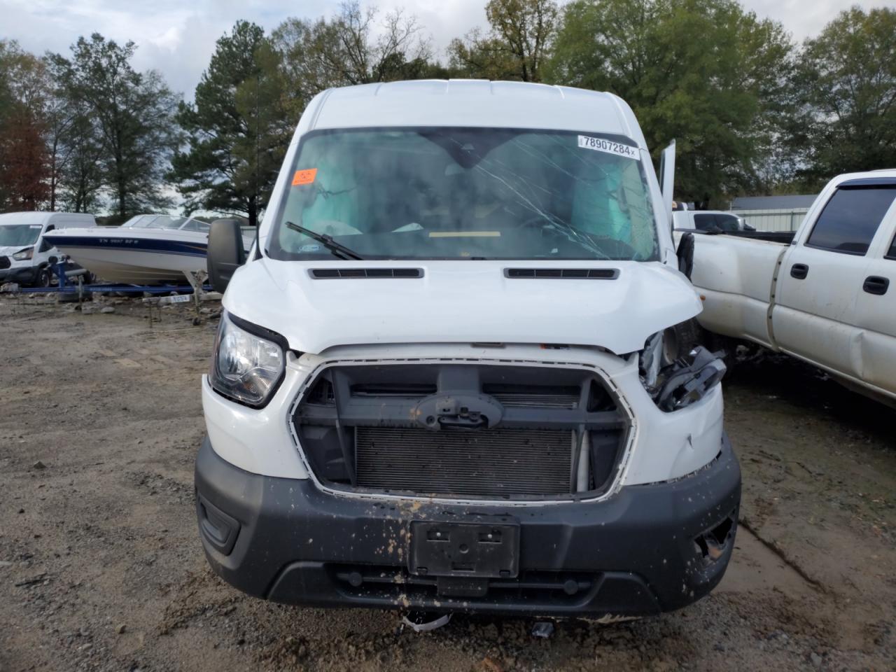 2022 Ford Transit VIN 1FDAX2C82NKA69339 Copart auction photo, front end damage thumbnail 5