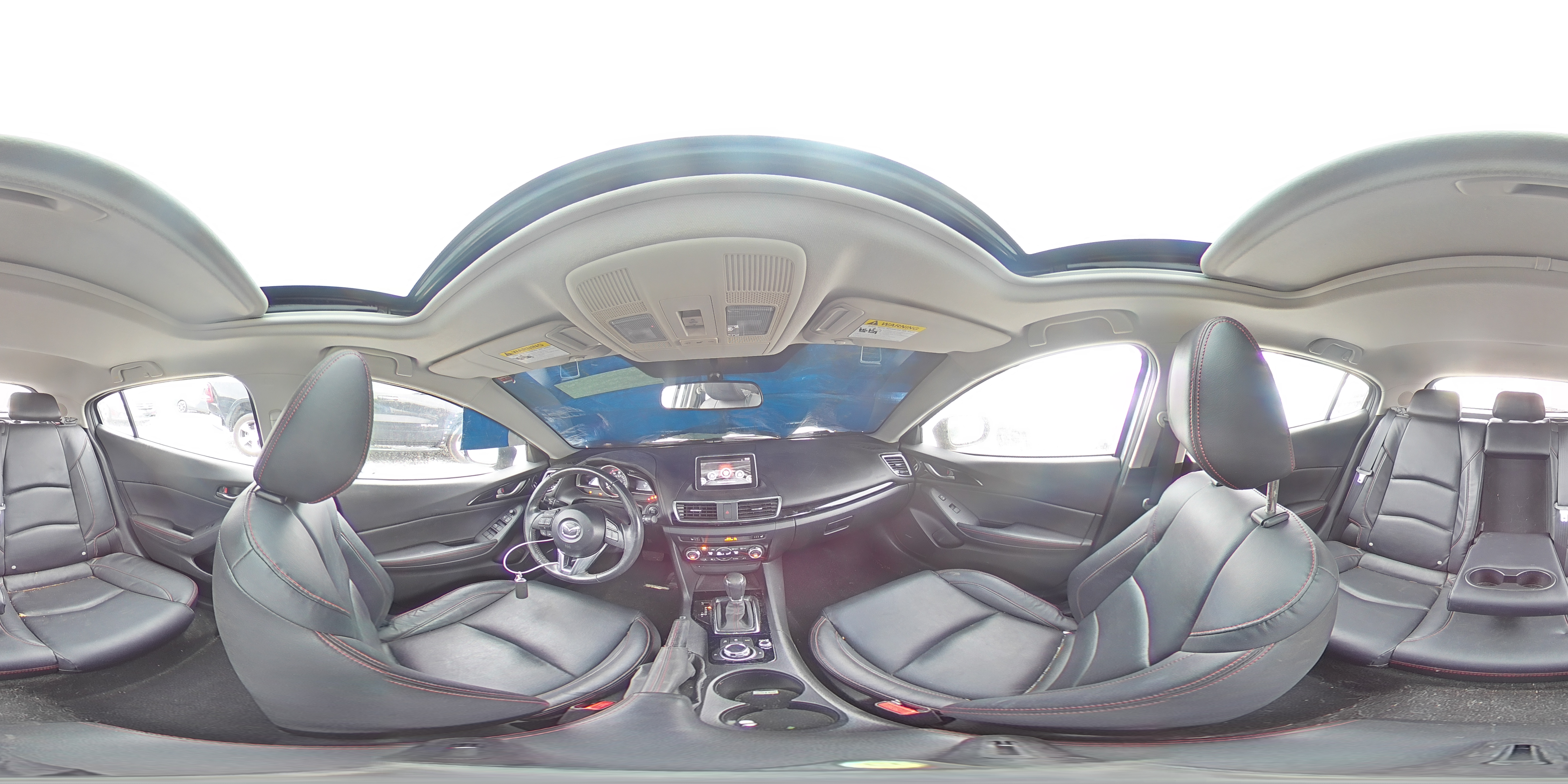 2014 Mazda 3 VIN JM1BM1M77E1157505 Copart auction photo, front end / rear end damage thumbnail 14