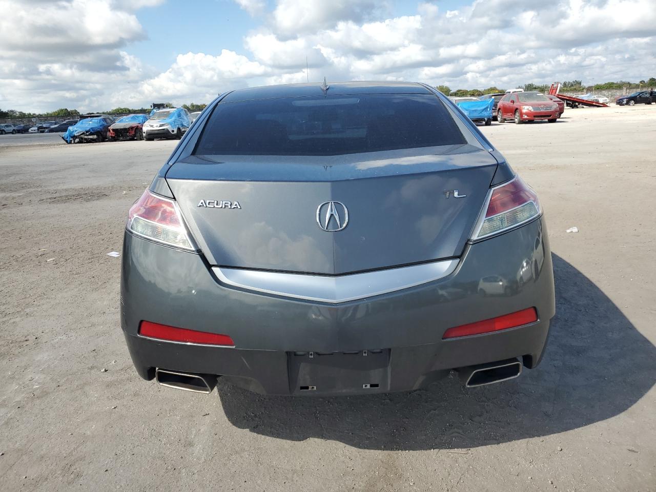 2009 Acura TL VIN 19UUA86269A017903 Copart auction photo, front end / side damage thumbnail 6