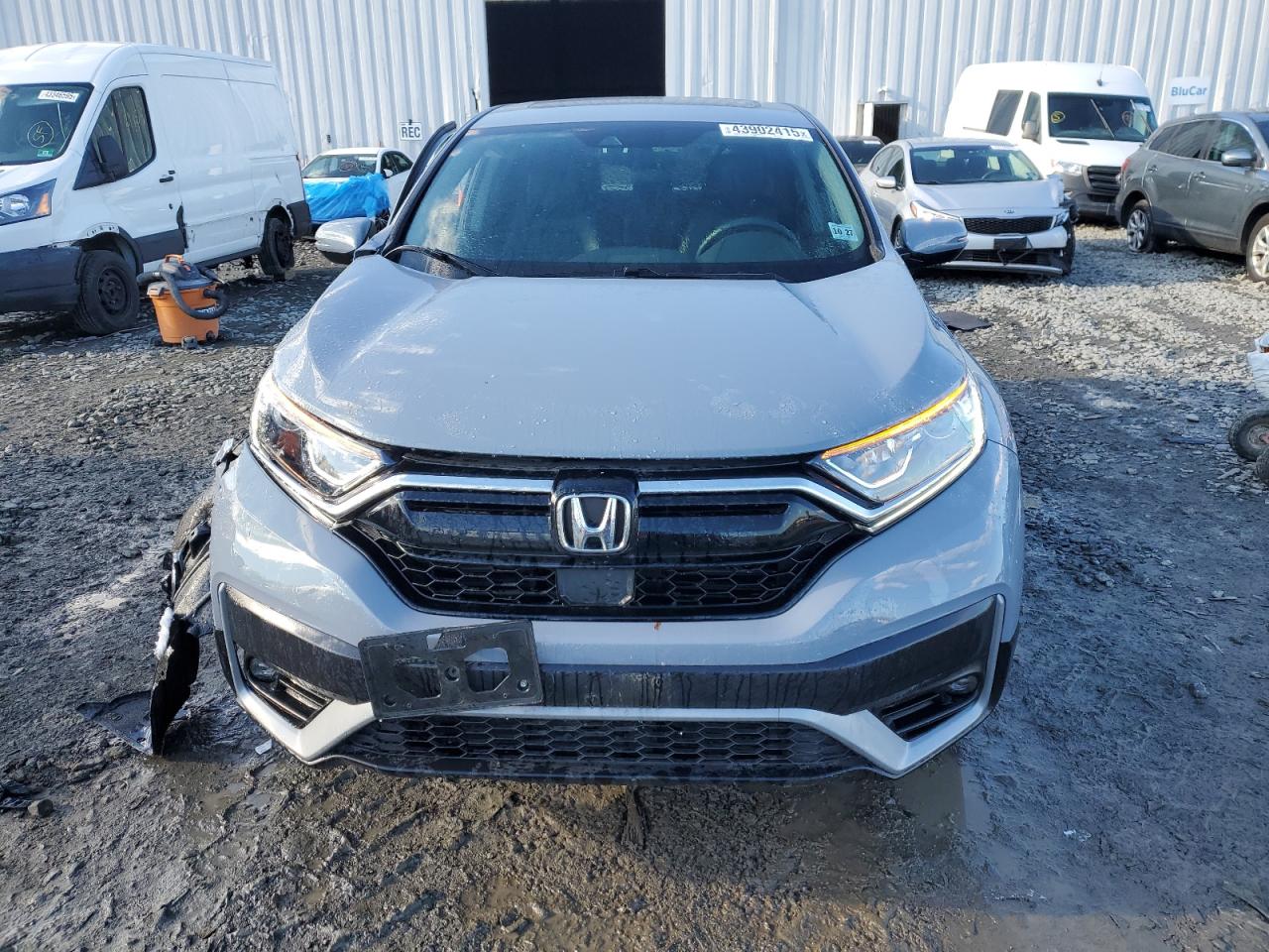 2022 Honda CR-V VIN 2HKRW2H86NH670786 Copart auction photo, side / front end damage thumbnail 5