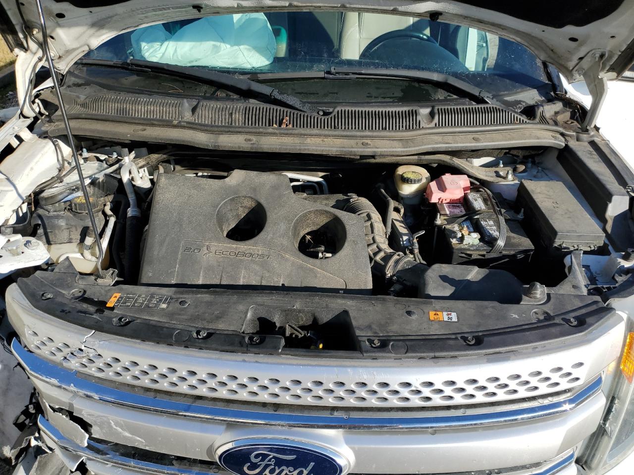2013 Ford Explorer VIN 1FM5K7D95DGB71742 Copart auction photo, front end damage thumbnail 12