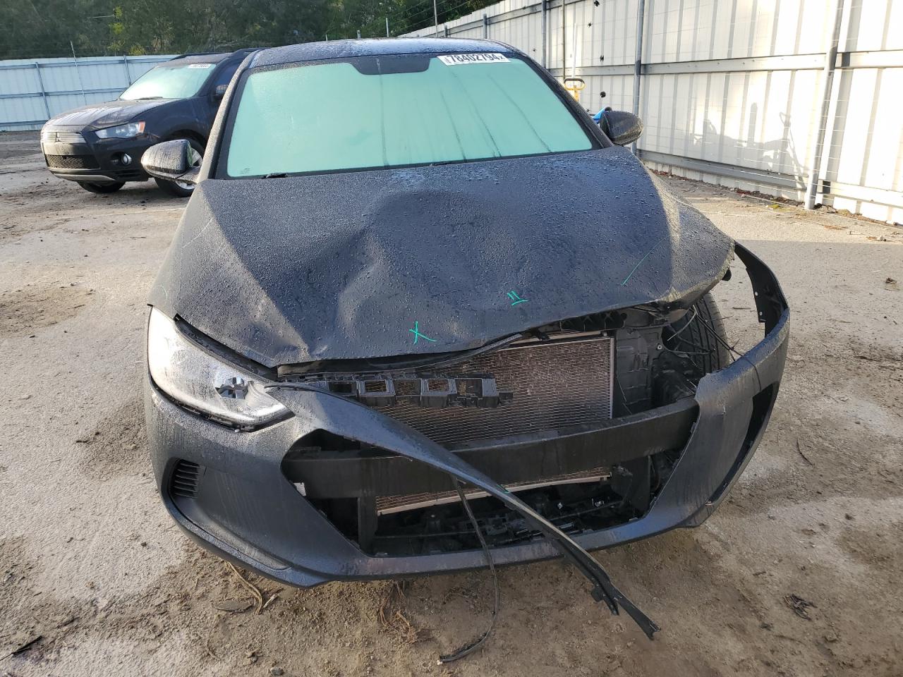 2017 Hyundai Elantra VIN 5NPD74LF7HH140775 Copart auction photo, front end damage thumbnail 11