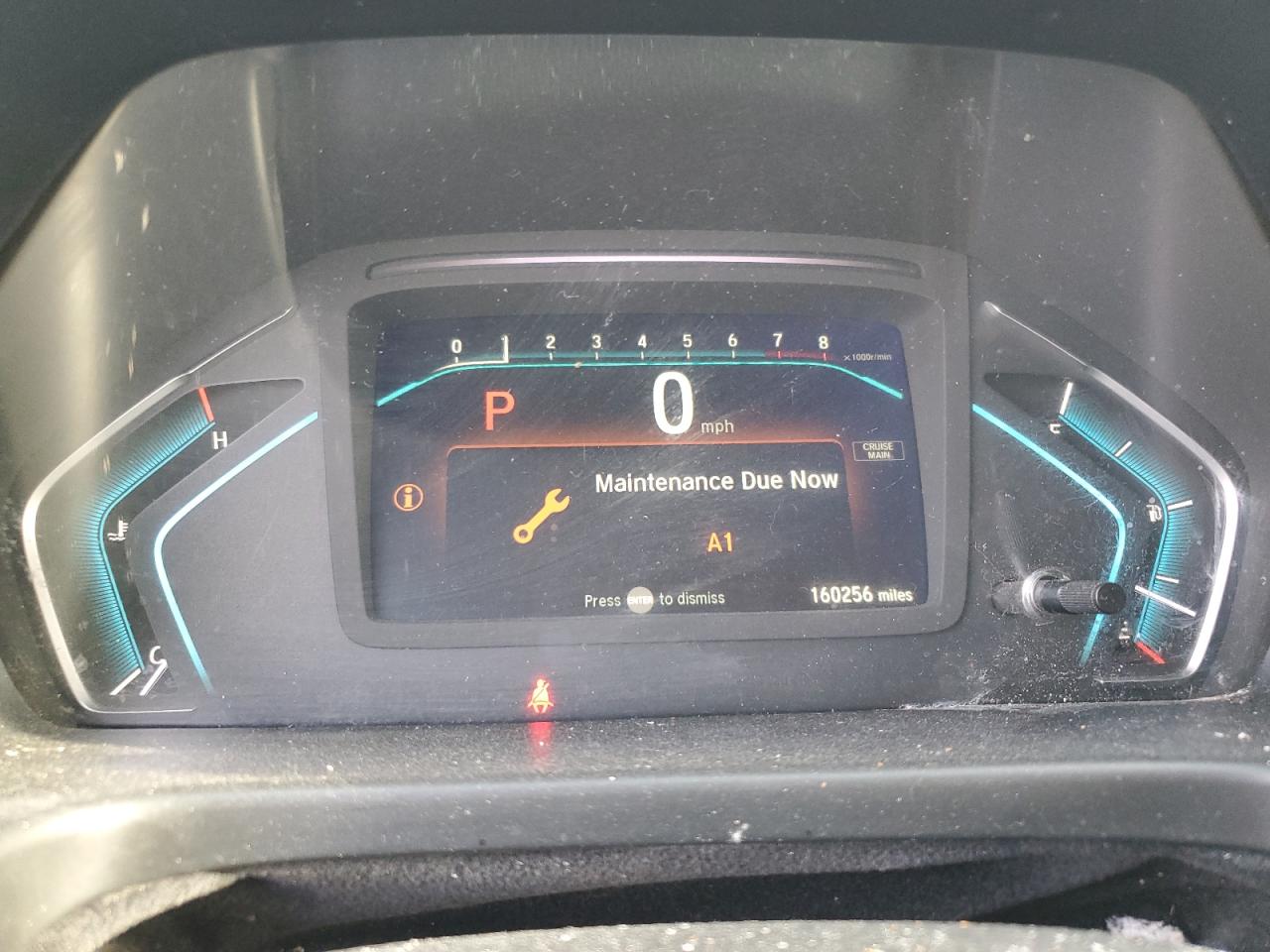 2019 Honda Odyssey VIN 5FNRL6H24KB116751 Copart auction photo, front end / all over damage thumbnail 9