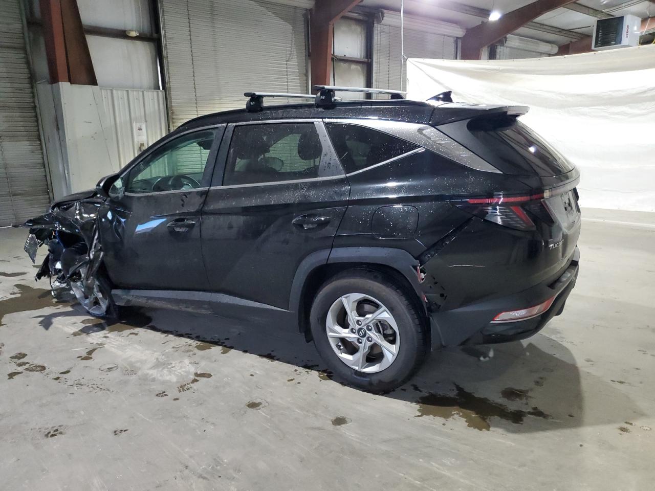 2022 Hyundai Tucson VIN KM8JB3AE0NU044036 Copart auction photo, all over damage thumbnail 2