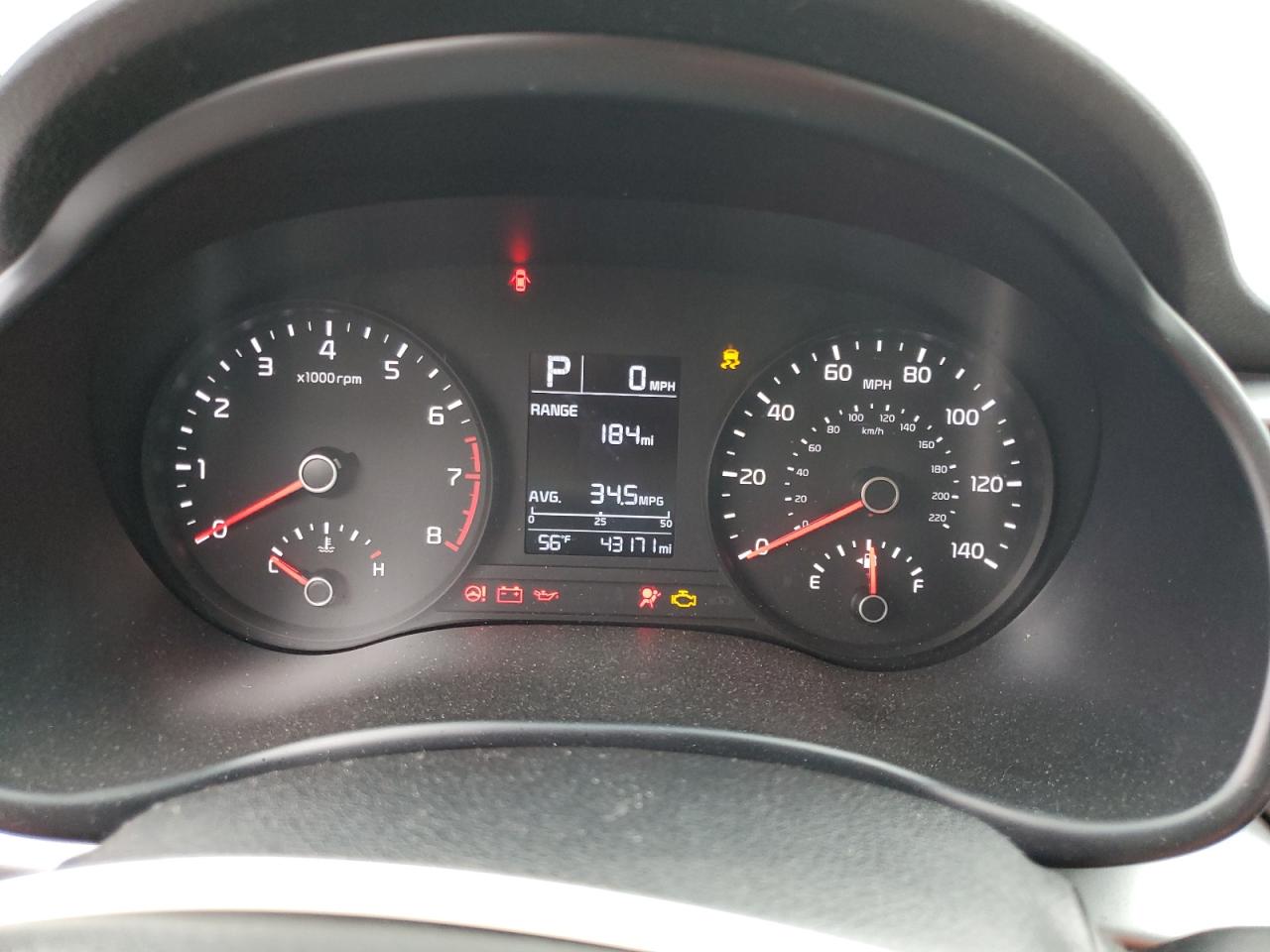 2020 KIA Rio VIN 3KPA24AD8LE362662 Copart auction photo, front end damage thumbnail 9