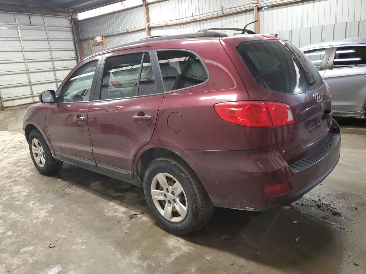 2009 Hyundai Santa Fe VIN 5NMSG73D29H252857 Copart auction photo, frame damage damage thumbnail 2