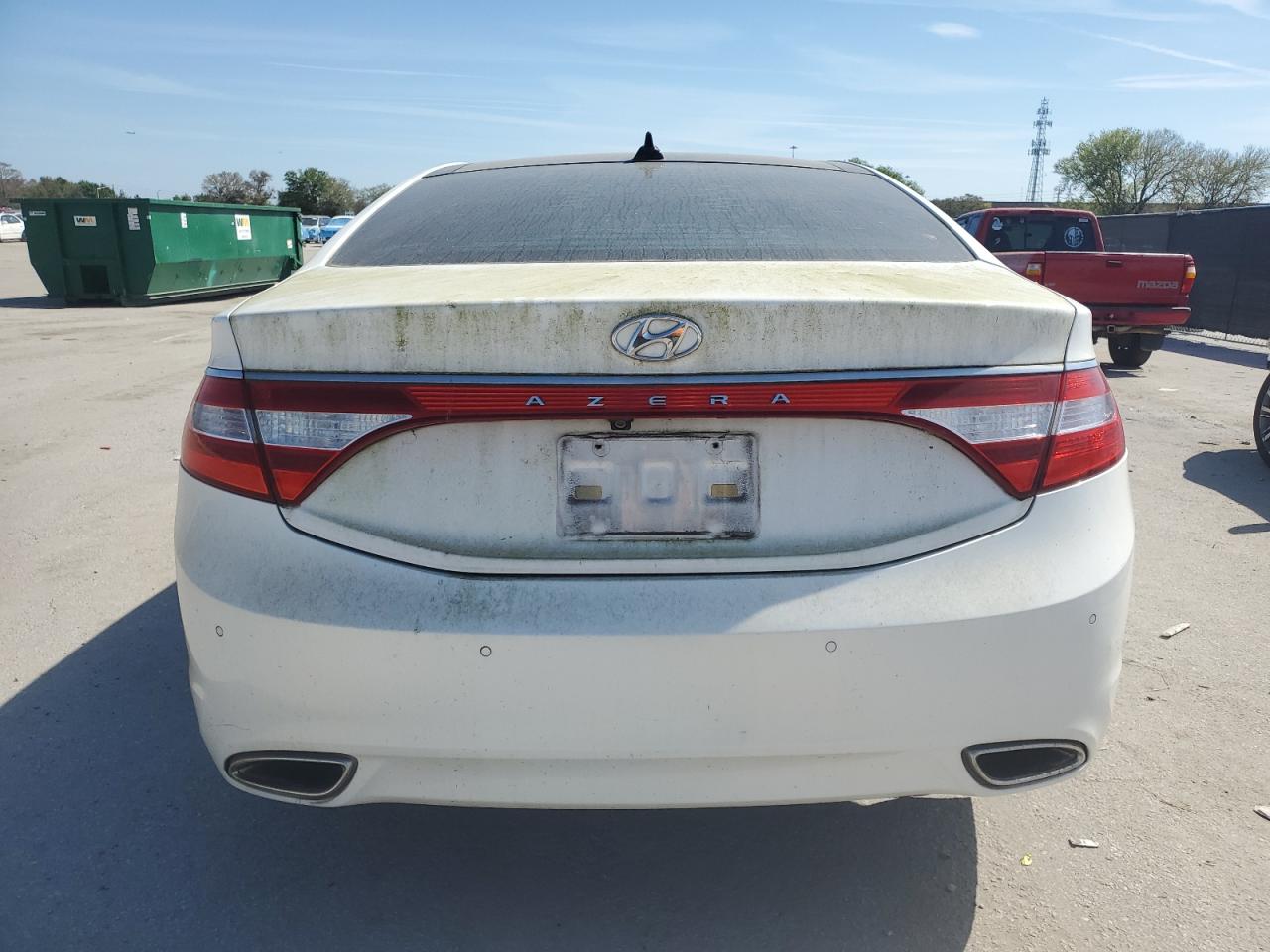 2012 Hyundai Azera VIN KMHFH4JG7CA117199 Copart auction photo, minor dent/scratches damage thumbnail 6