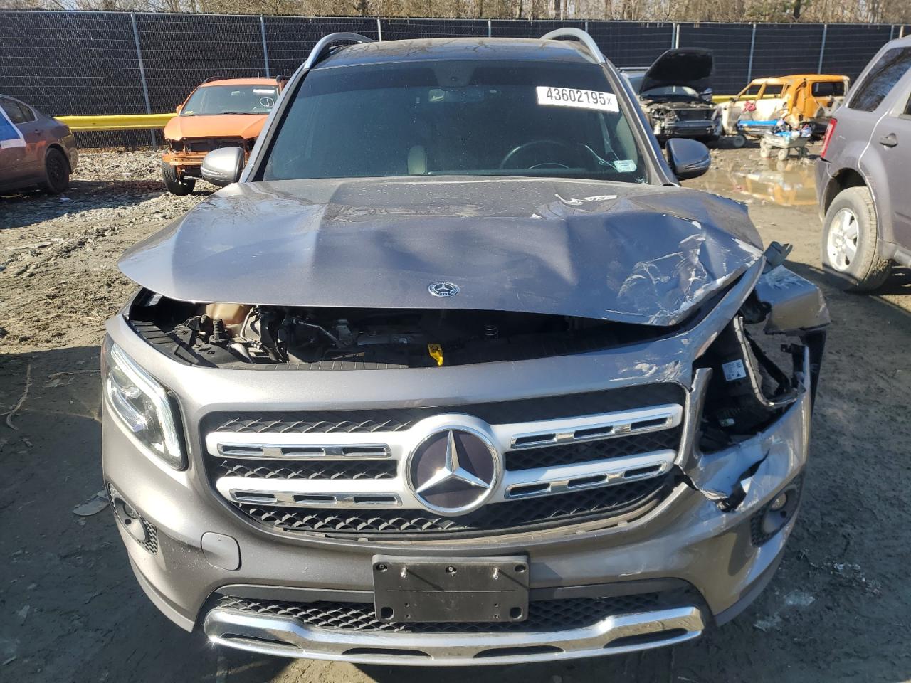2020 Mercedes-Benz GLB VIN WDC4M4HB1LW004797 Copart auction photo, front end damage thumbnail 5