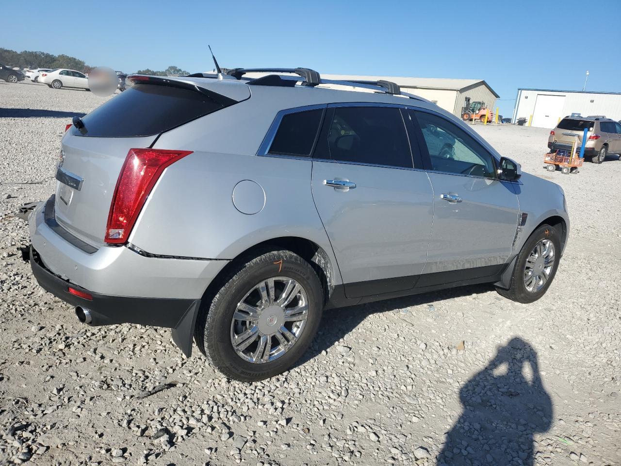 2011 Cadillac SRX VIN 3GYFNAEY2BS574301 Copart auction photo, rear end damage thumbnail 3