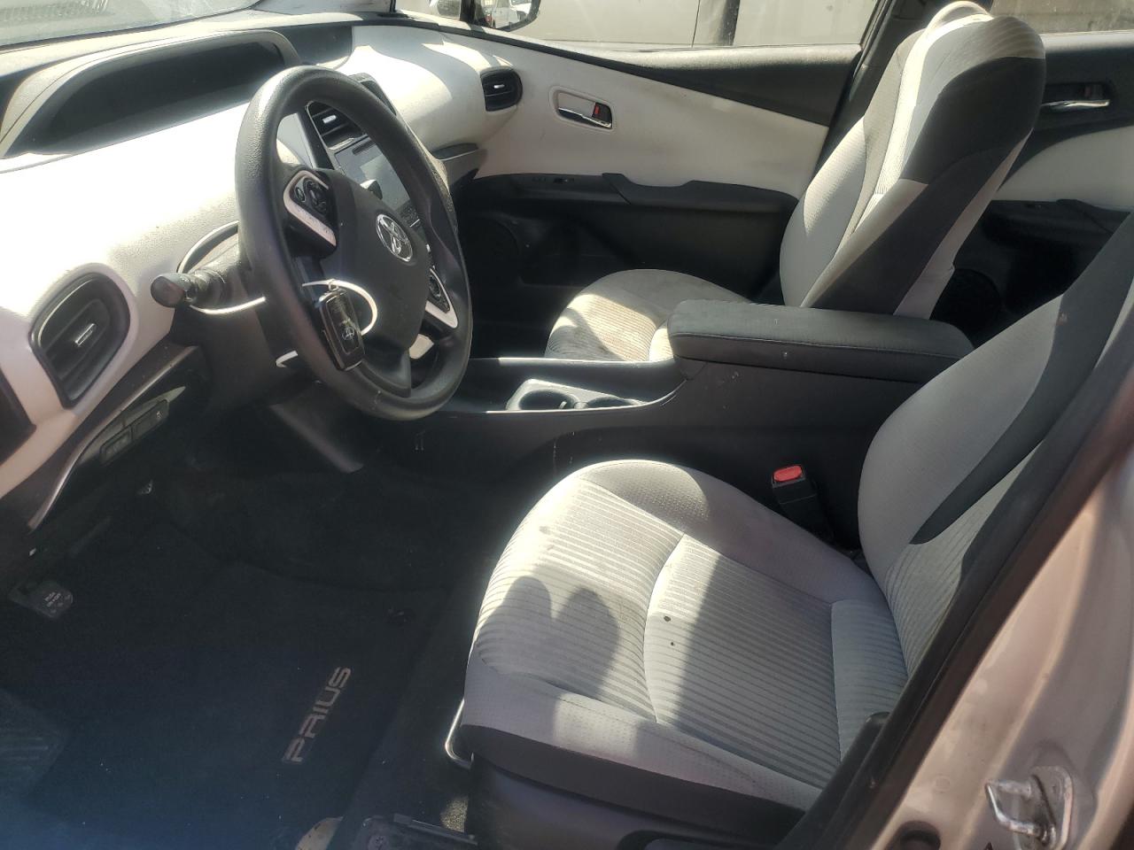2016 Toyota Prius VIN JTDKBRFU4G3008306 Copart auction photo, water/flood damage thumbnail 7