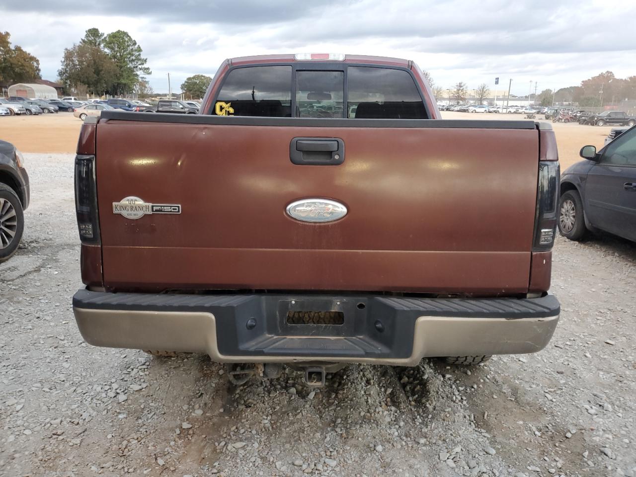 2006 Ford F-150 VIN 1FTPW14576KD43393 Copart auction photo, front end / undercarriage damage thumbnail 6