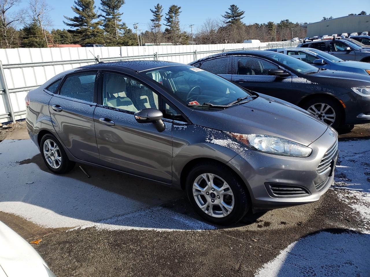 2014 Ford Fiesta VIN 3FADP4BJ1EM173806 Copart auction photo, normal wear / rear end damage thumbnail 4