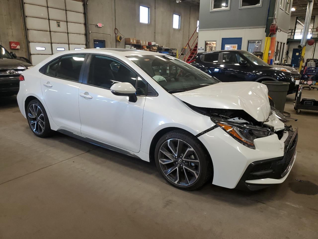 2020 Toyota Corolla VIN 5YFP4RCE2LP022347 Copart auction photo, front end damage thumbnail 4