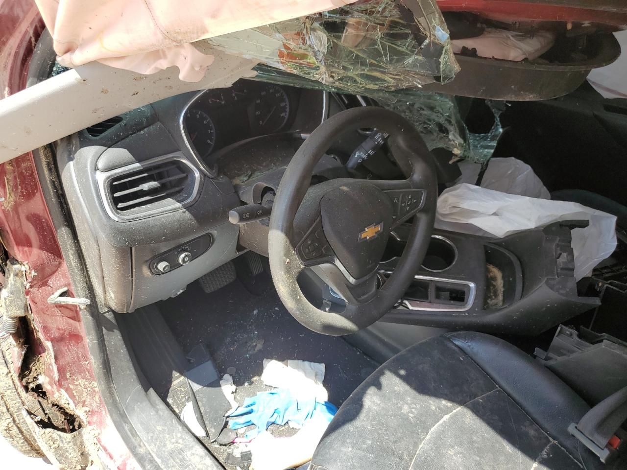 2018 Chevrolet Equinox VIN 3GNAXJEV6JL121539 Copart auction photo, all over damage thumbnail 8