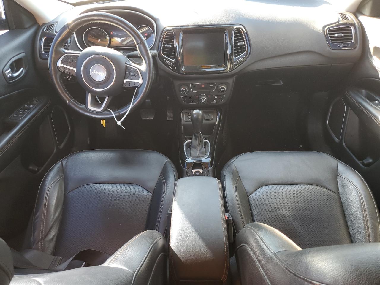2020 Jeep Compass VIN 3C4NJCCBXLT140727 Copart auction photo, rear end / minor dent/scratches damage thumbnail 8