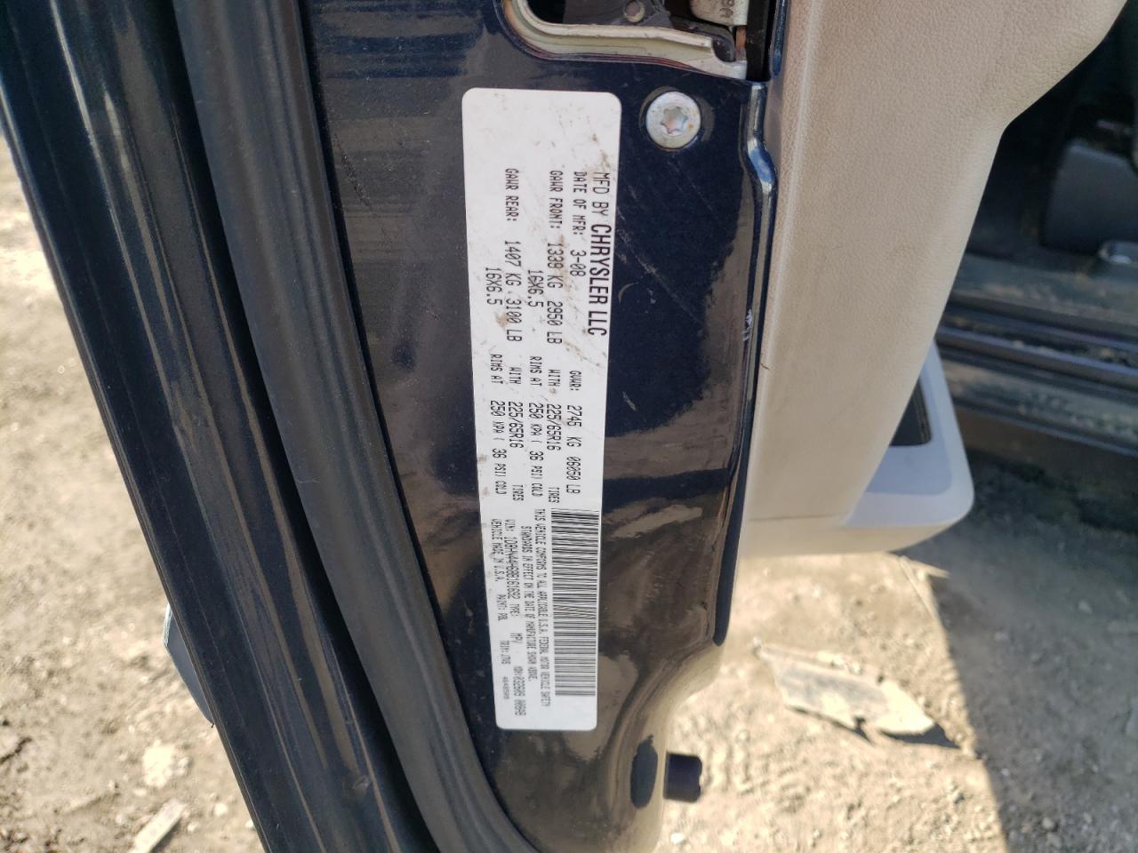 2008 Dodge Caravan VIN 1D8HN44H68B161692 Copart auction photo, front end / minor dent/scratches damage thumbnail 15