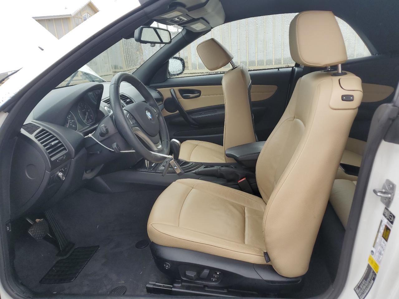 2013 BMW 1er VIN WBAUL7C5XDVU10125 Copart auction photo, water/flood damage thumbnail 7
