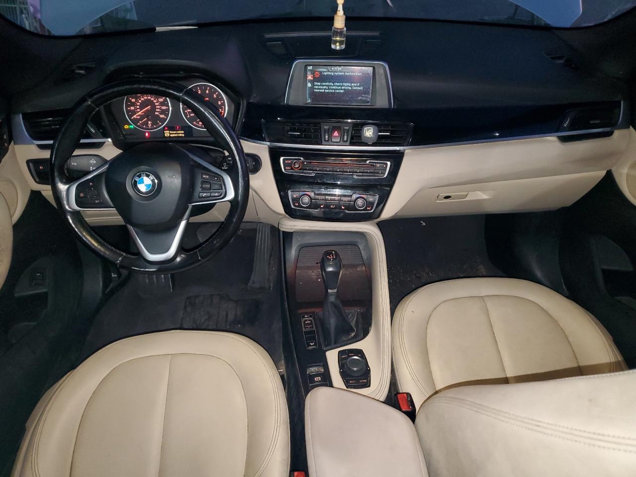 2017 BMW X1 VIN WBXHT3Z32H4A55942 Copart auction photo, front end damage thumbnail 8