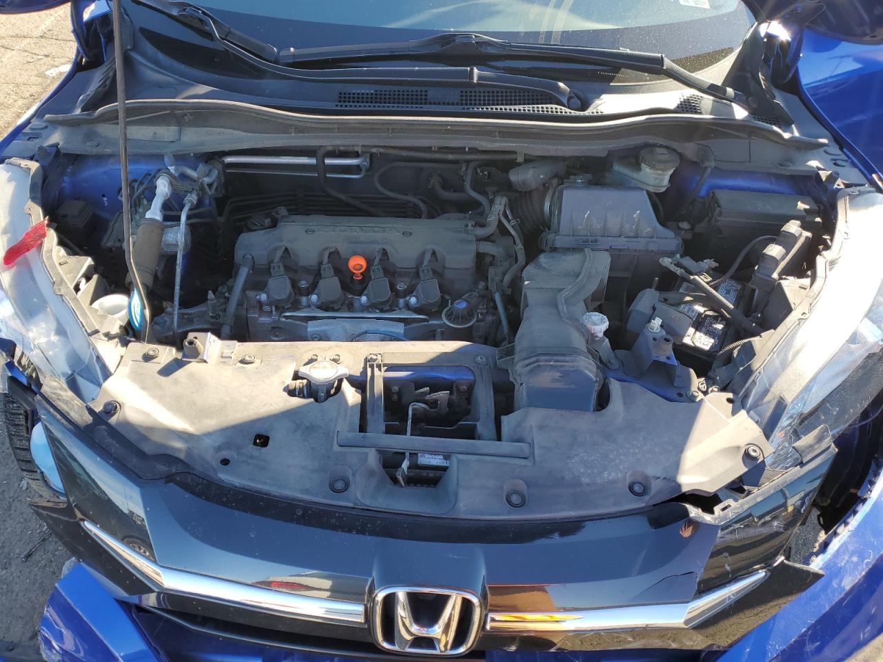 2018 Honda HR-V VIN 3CZRU6H38JG711370 Copart auction photo, front end damage thumbnail 12