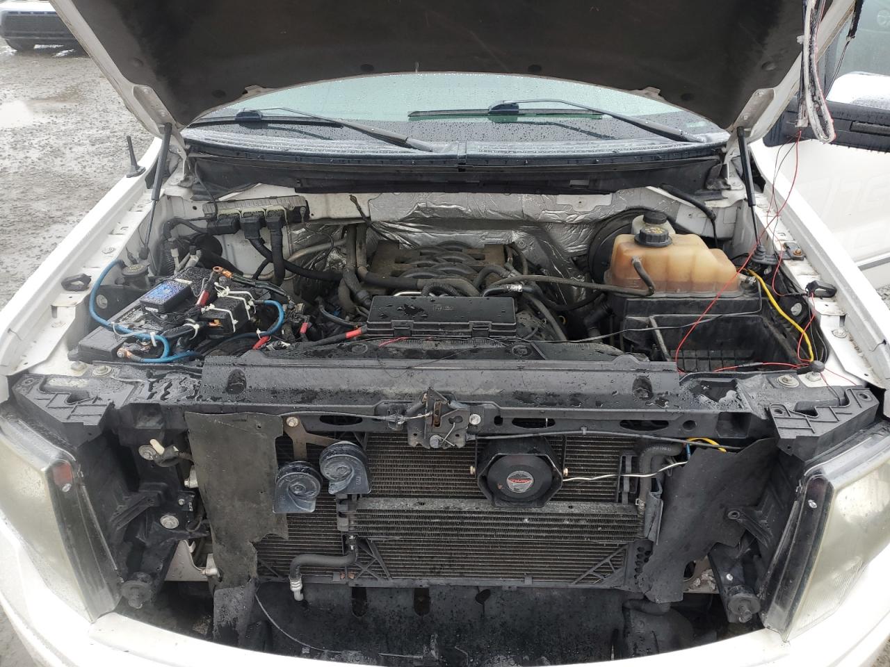 2011 Ford F-150 VIN 1FTFW1CF8BFA46755 Copart auction photo, all over / vandalism damage thumbnail 11