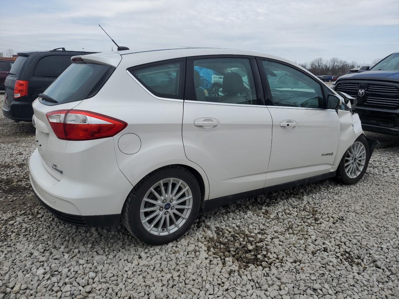 2014 Ford C-MAX VIN 1FADP5BU8EL501837 Copart auction photo, front end damage thumbnail 3