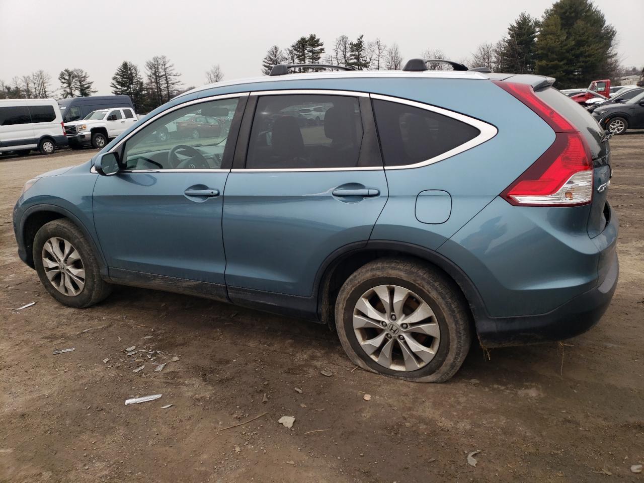 2014 Honda CR-V VIN 5J6RM4H70EL076743 Copart auction photo, rear end / minor dent/scratches damage thumbnail 2