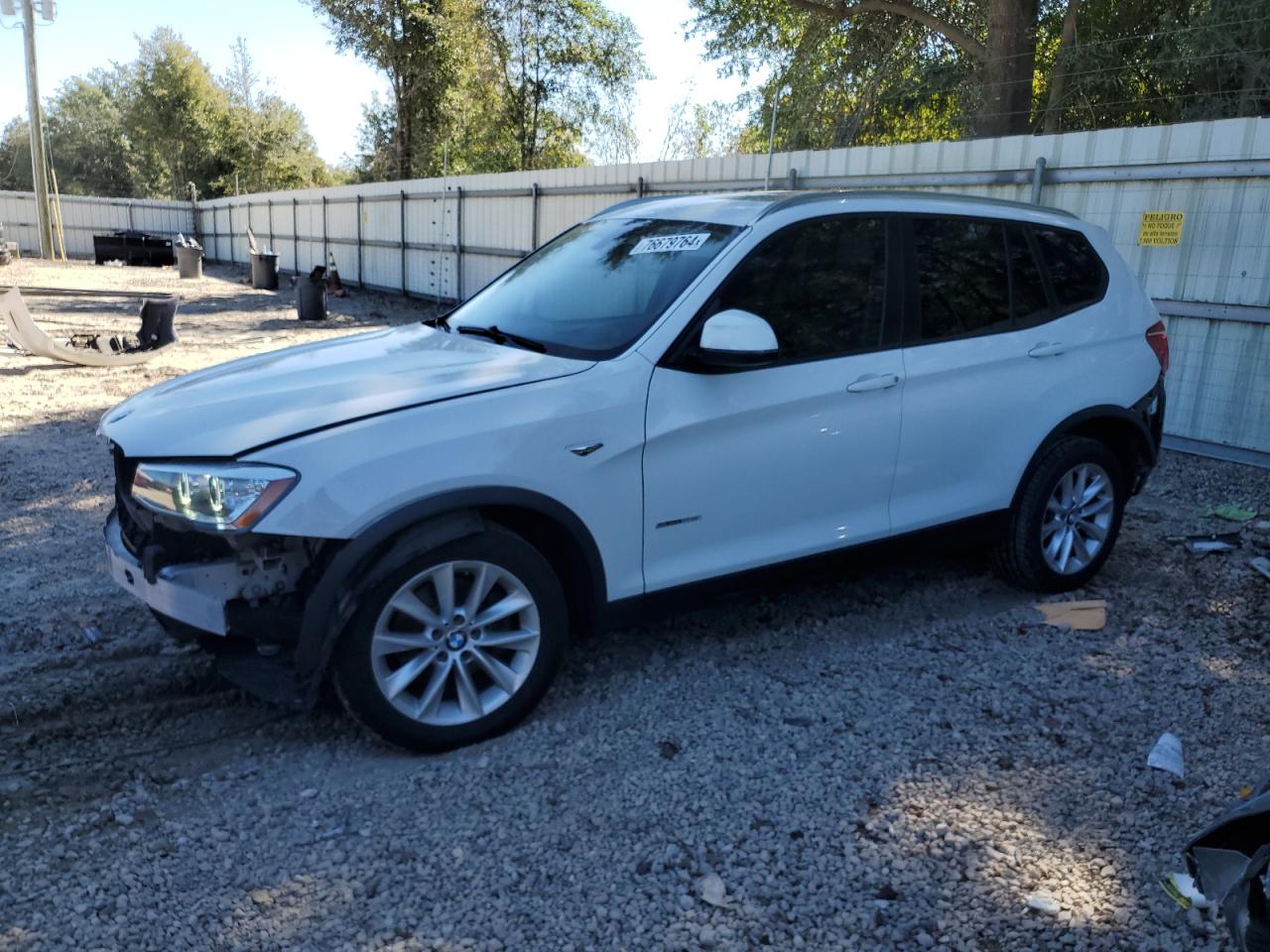 2016 BMW X3 VIN 5UXWZ7C51G0R33303