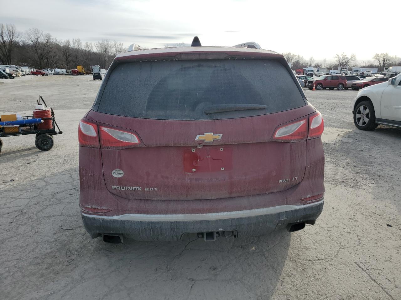2020 Chevrolet Equinox VIN 3GNAXVEX3LS537405 Copart auction photo, front end / minor dent/scratches damage thumbnail 6