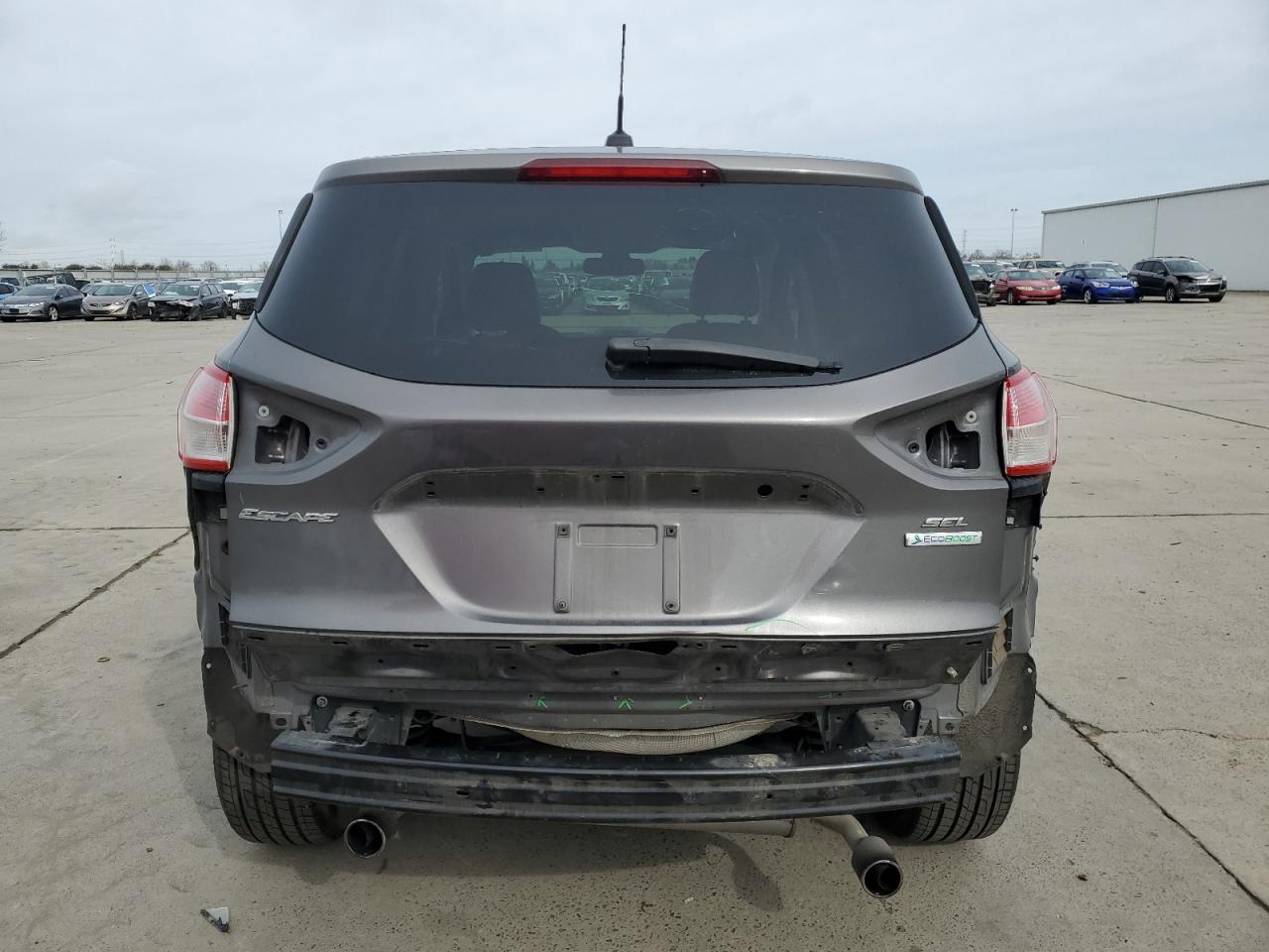 2013 Ford Escape VIN 1FMCU0H91DUC79537 Copart auction photo, rear end damage thumbnail 6