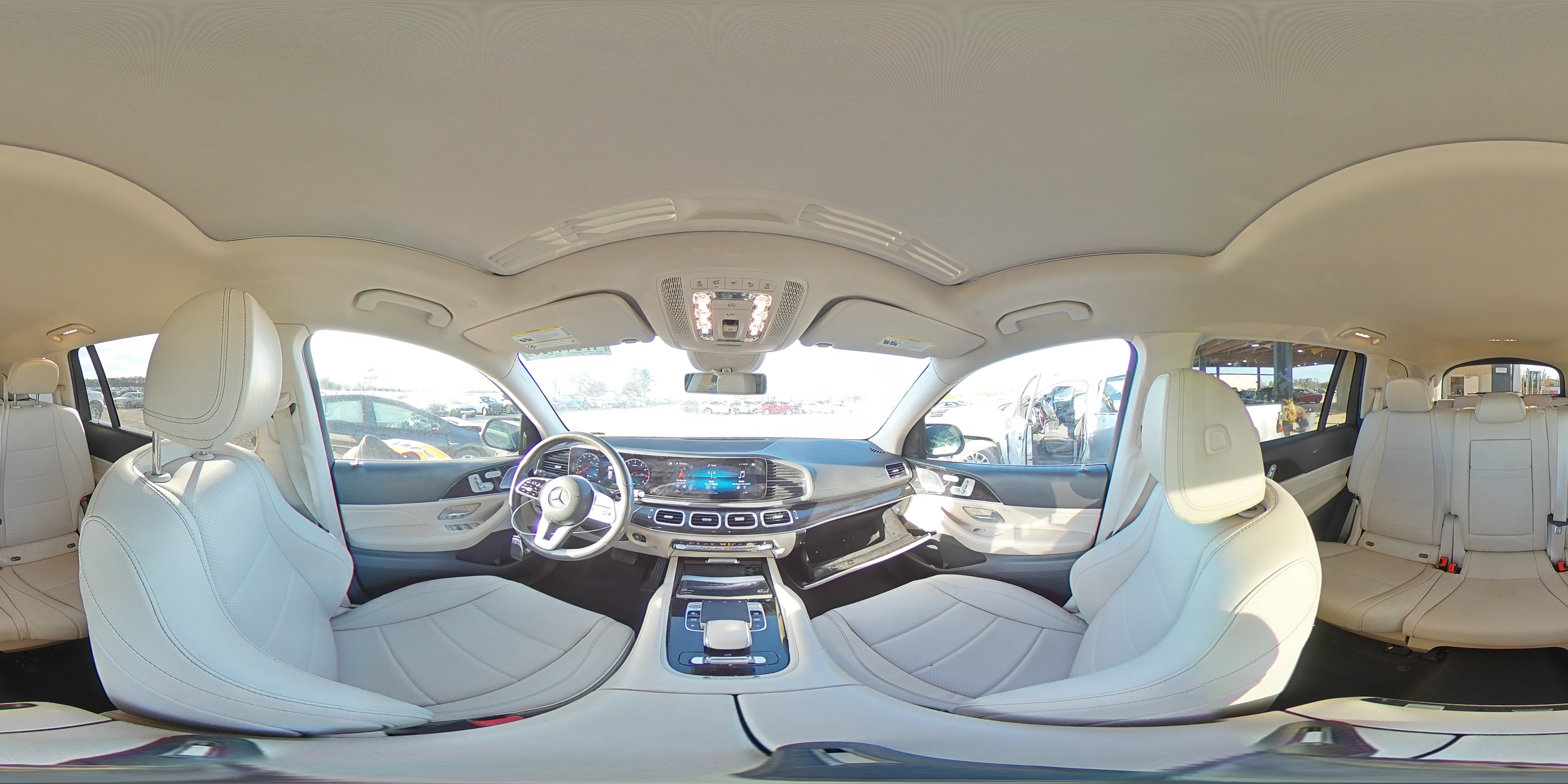 2020 Mercedes-Benz GLS-klasse VIN 4JGFF5KE2LA130256 Copart auction photo, front end / rear end damage thumbnail 14