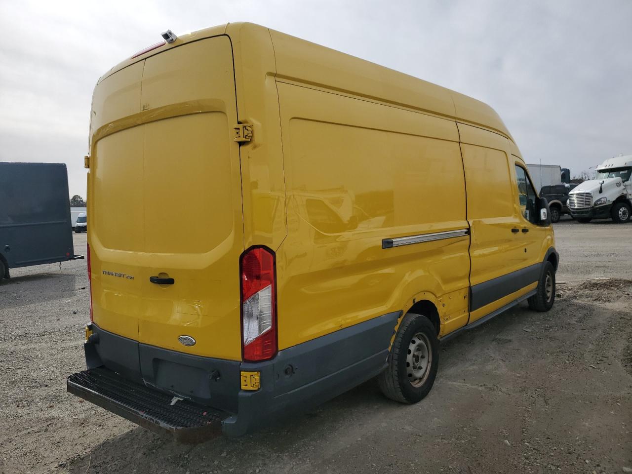 2015 Ford Transit VIN 1FTCR3XM4FKA30063 Copart auction photo, minor dent/scratches damage thumbnail 3