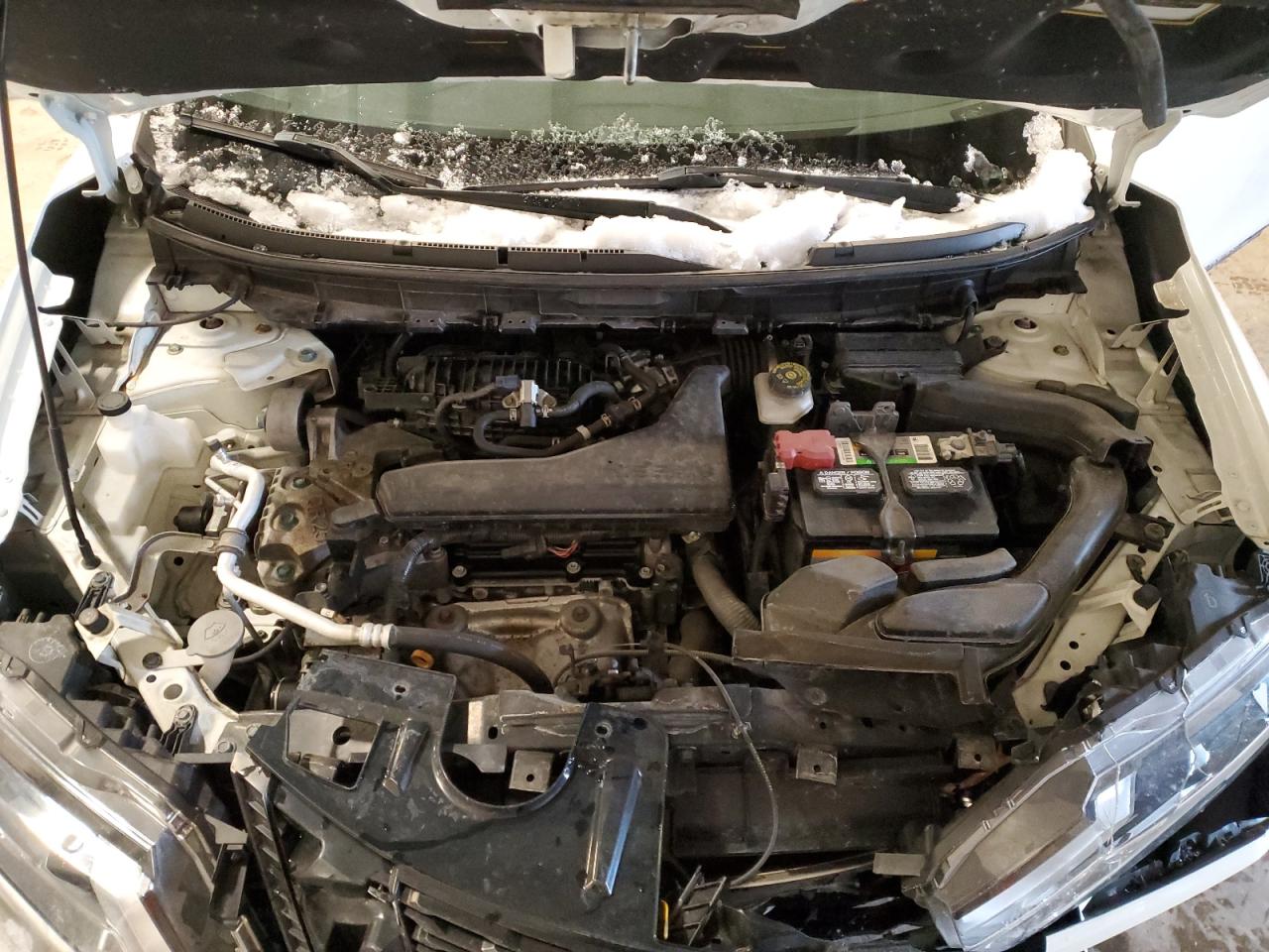 2017 Nissan Rogue VIN JN8AT2MV2HW266856 Copart auction photo, front end damage thumbnail 11