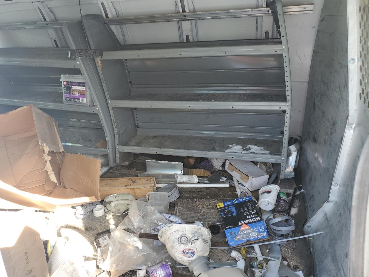 2016 GMC Savana VIN 1GTW7AFF4G1266147 Copart auction photo, front end / side damage thumbnail 11