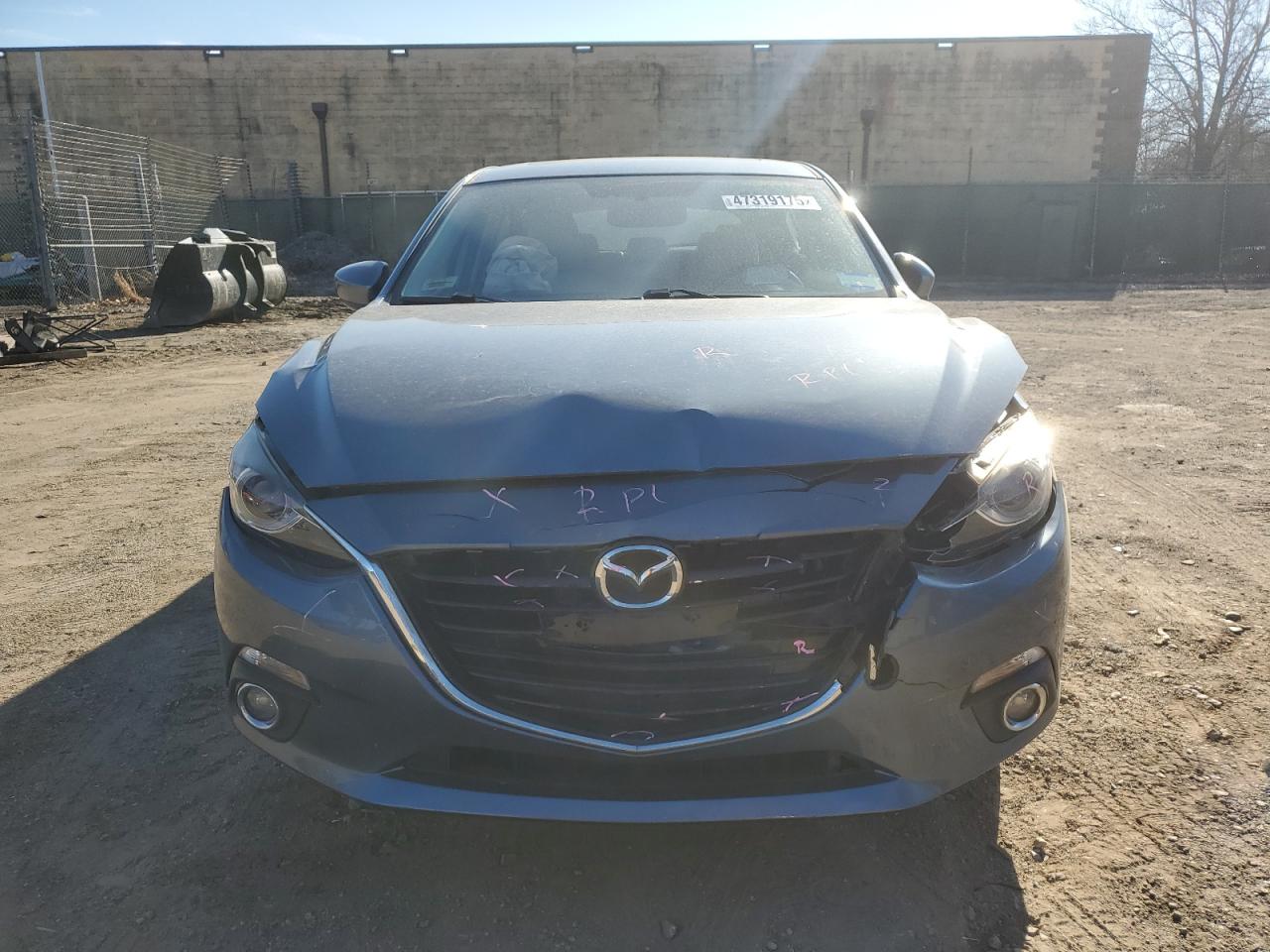 2015 Mazda 3 VIN JM1BM1M3XF1274672 Copart auction photo, front end / minor dent/scratches damage thumbnail 5