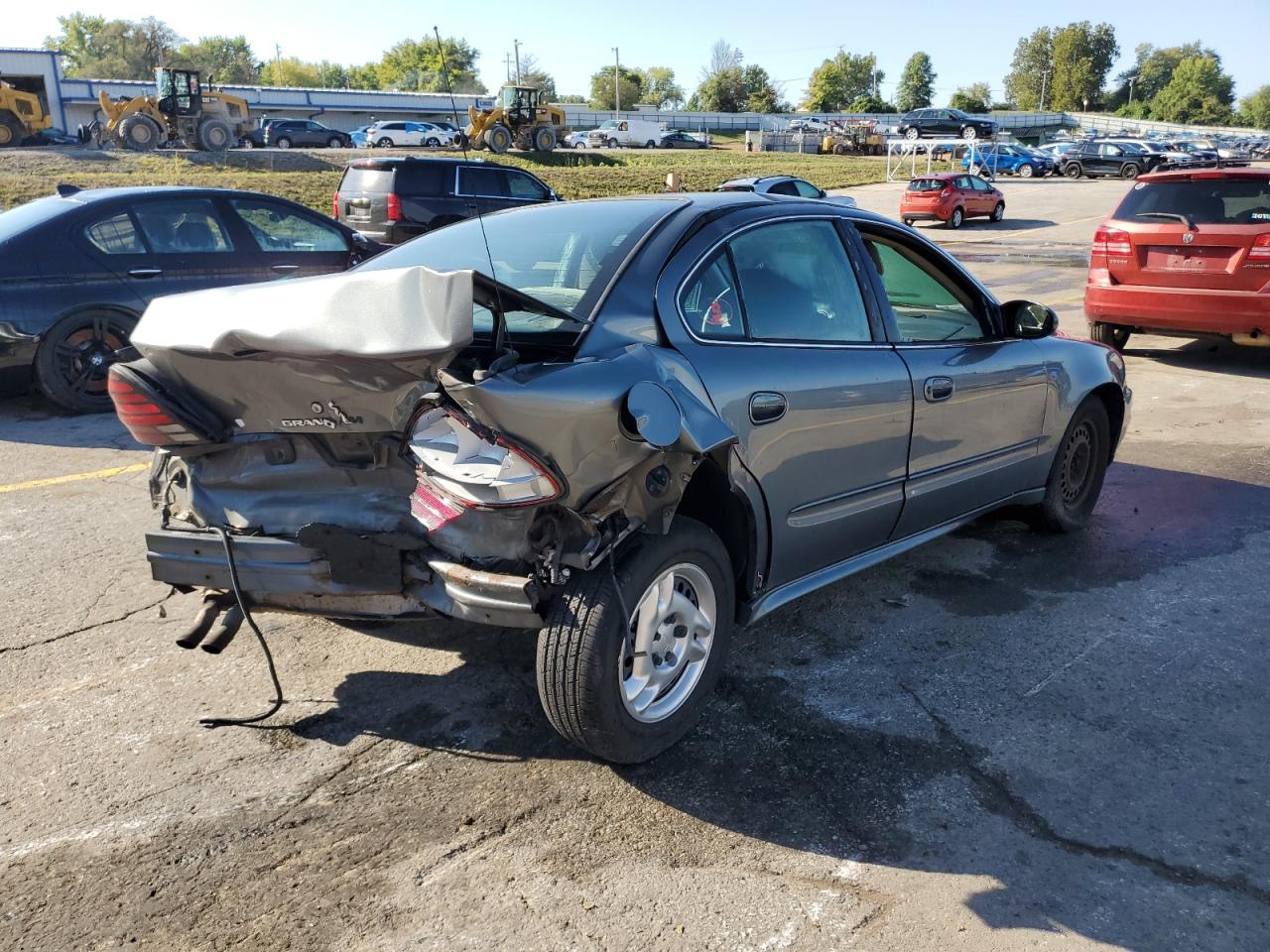 2005 Pontiac Grand AM VIN 1G2NE52F95M245048 Copart auction photo, rear end damage thumbnail 3
