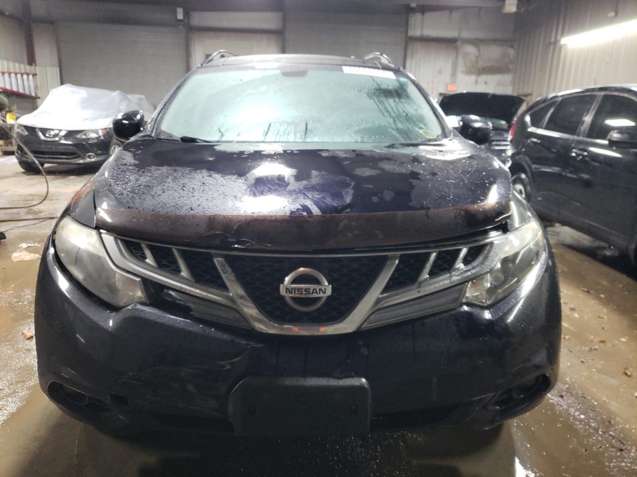2012 Nissan Murano VIN JN8AZ1MW7CW204167 Copart auction photo, front end / rear end damage thumbnail 5
