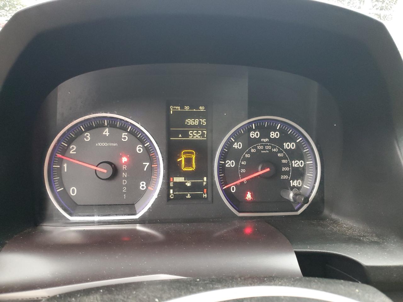 2007 Honda CR-V VIN JHLRE383X7C005985 Copart auction photo, front end damage thumbnail 9