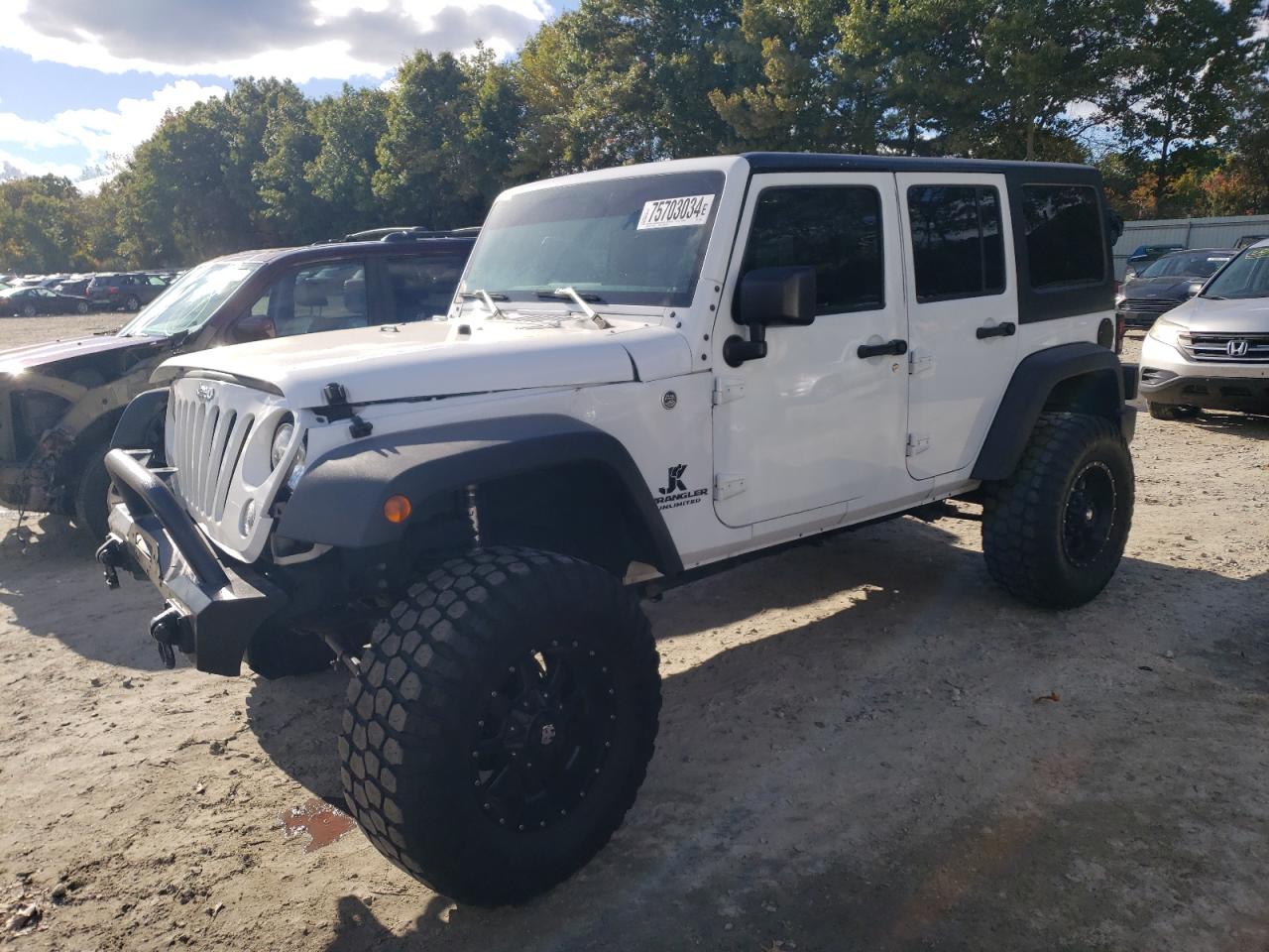 2017 Jeep Wrangler VIN 1C4BJWDG0HL622348