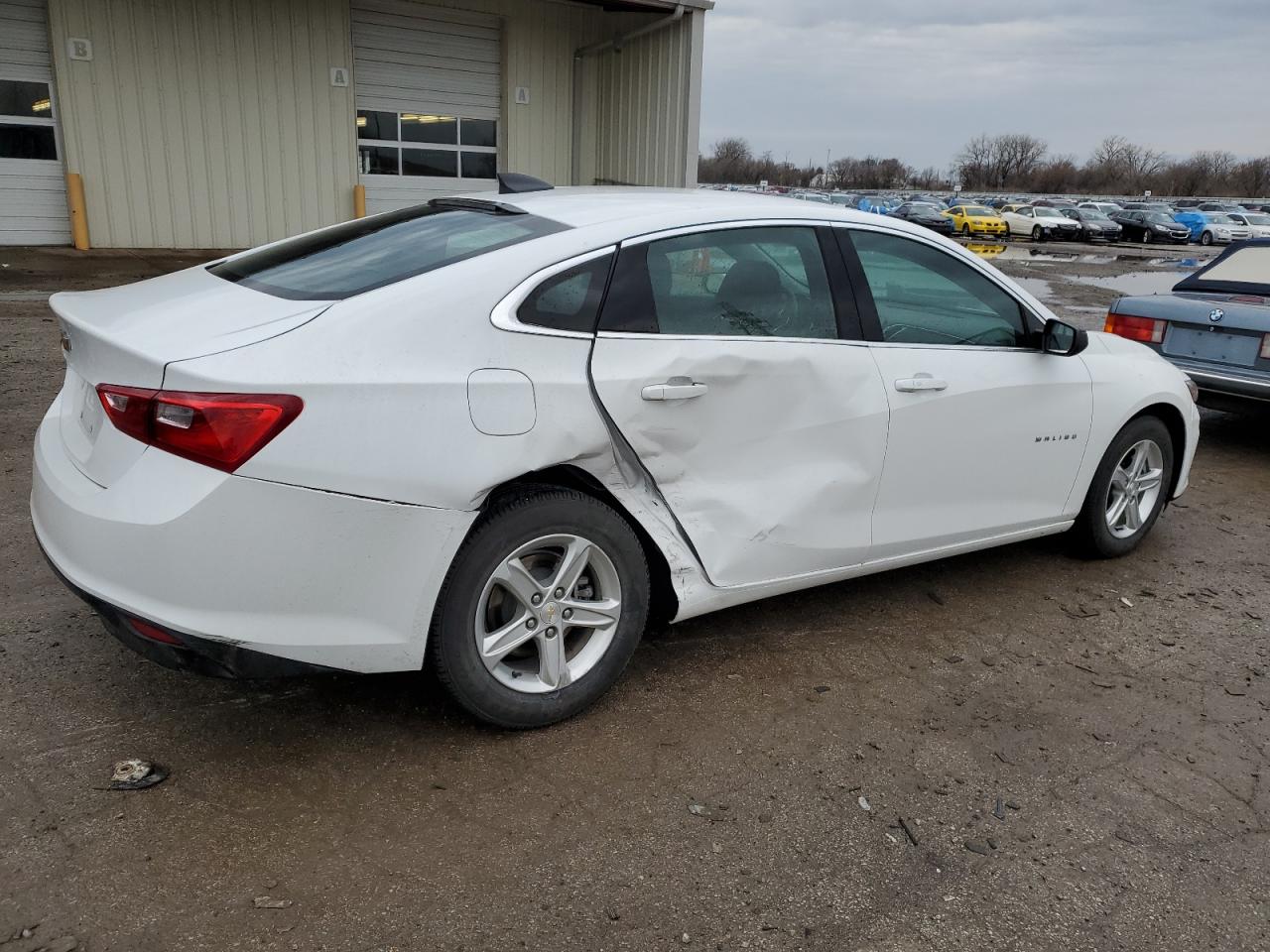 2022 Chevrolet Malibu VIN 1G1ZB5ST8NF190066 Copart auction photo, side damage thumbnail 3