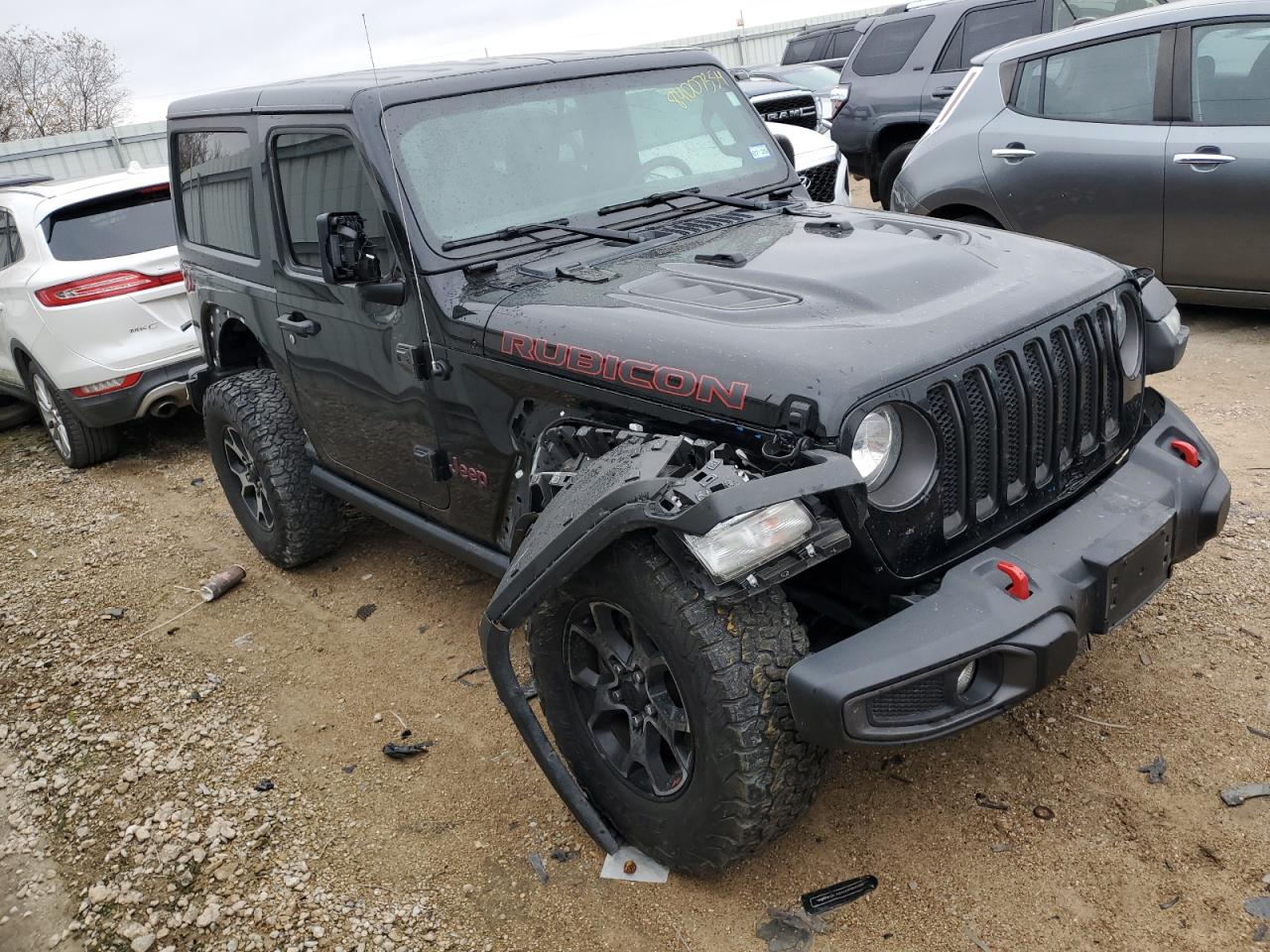 2021 Jeep Wrangler VIN 1C4HJXCG2MW665809 Copart auction photo, front end damage thumbnail 4
