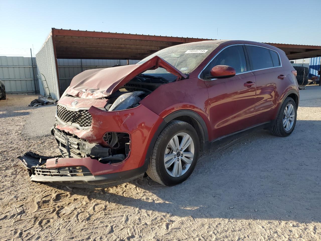 2019 KIA Sportage VIN KNDPM3AC9K7615136
