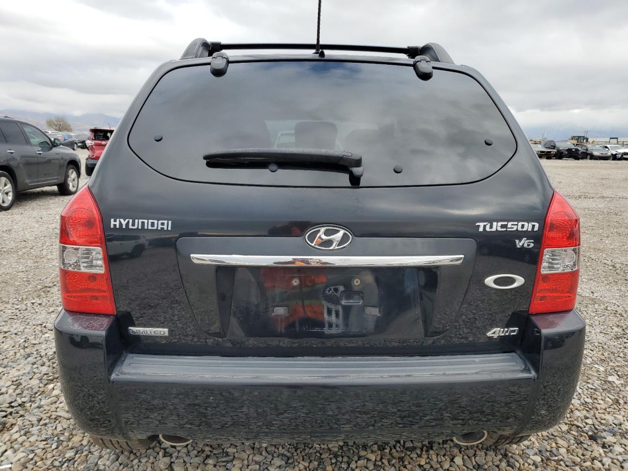 2009 Hyundai Tucson VIN KM8JN72D49U975875 Copart auction photo, front end damage thumbnail 6
