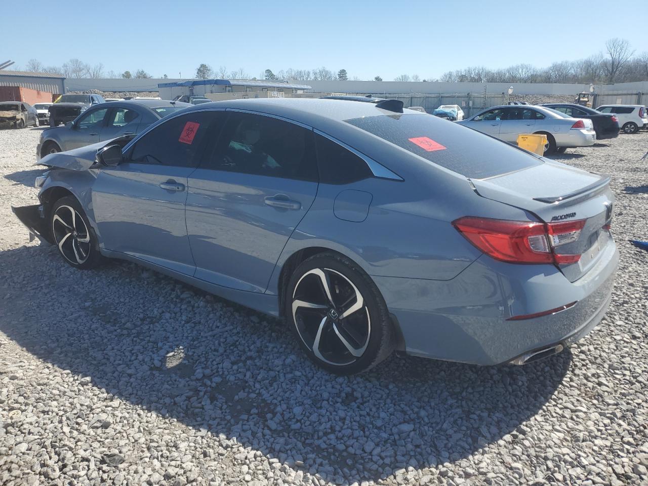 2022 Honda Accord VIN 1HGCV1F46NA019752 Copart auction photo, front end damage thumbnail 2