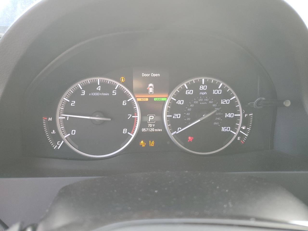 2018 Acura RDX VIN 5J8TB4H74JL005400 Copart auction photo, front end / minor dent/scratches damage thumbnail 9