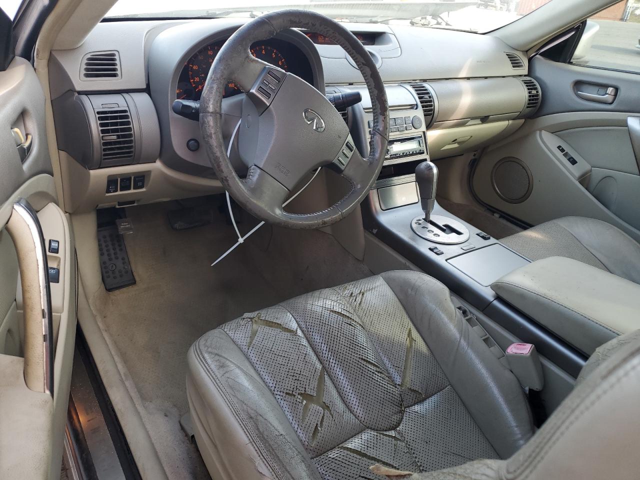 2004 Infiniti G VIN JNKCV54E94M808099 Copart auction photo, side / front end damage thumbnail 8
