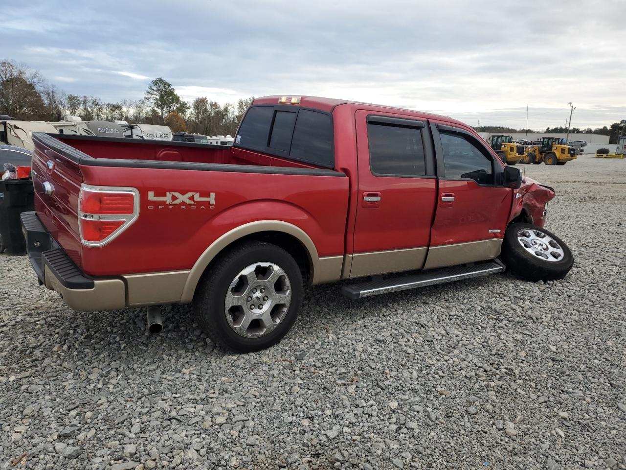 2011 Ford F-150 VIN 1FTFW1ET3BFC55386 Copart auction photo, front end / side damage thumbnail 3