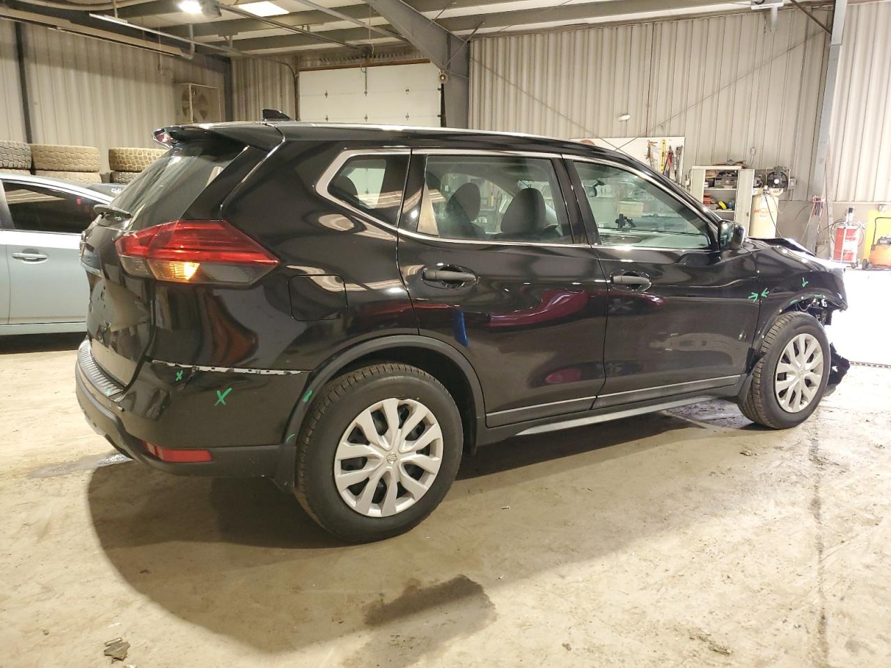2017 Nissan Rogue VIN 5N1AT2MT8HC870452 Copart auction photo, front end / rear end damage thumbnail 3