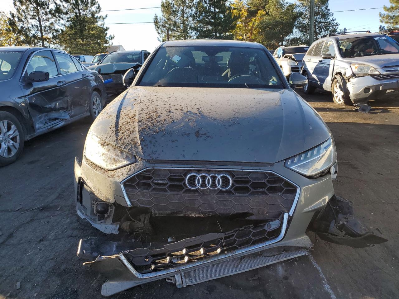 2023 Audi A4 VIN WAUEAAF40PN001646 Copart auction photo, all over / undercarriage damage thumbnail 5